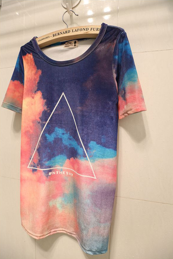 sky color tshirt